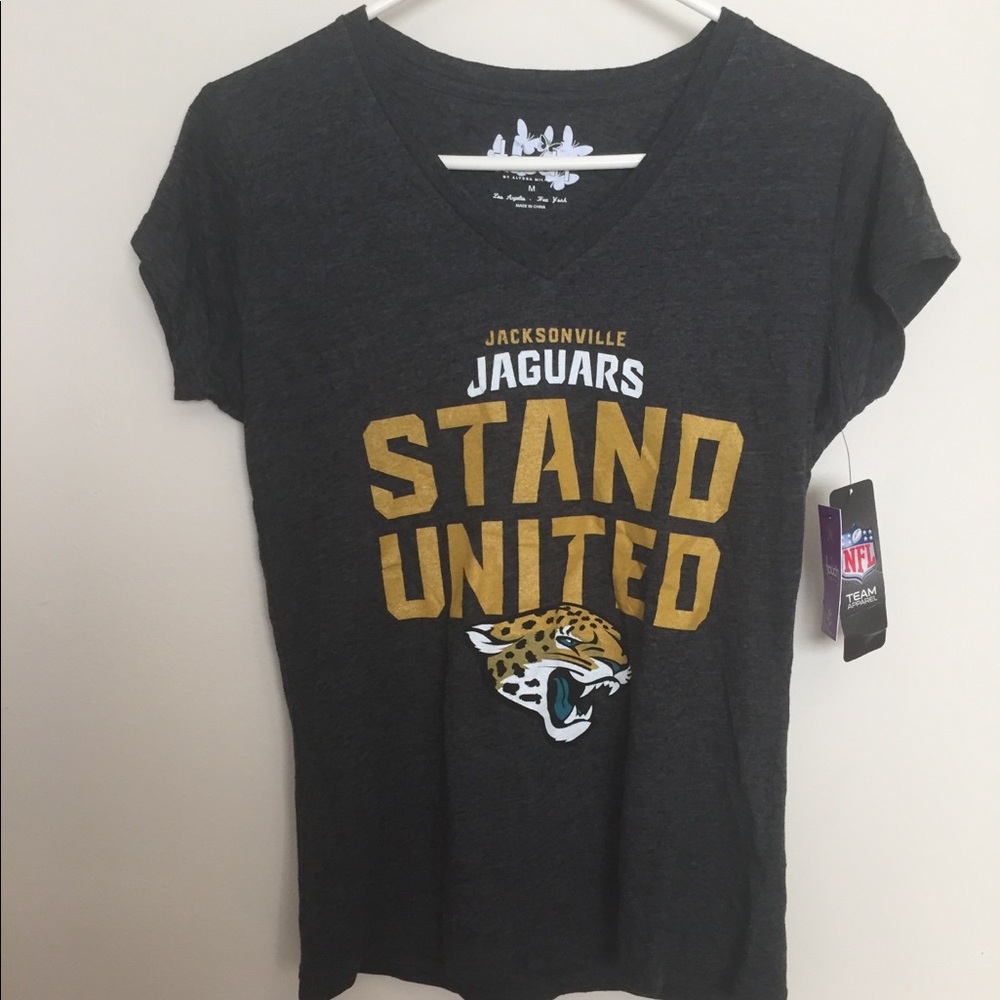 Alyssa Milano Jacksonville Jaguars stand united